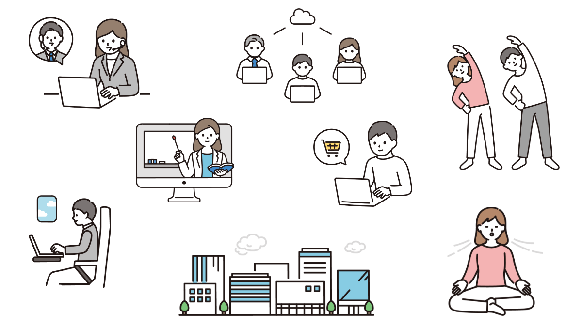 ちょうどいいイラストのスクリーンショット画像