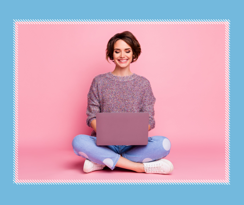 写真に斜線の枠の画像